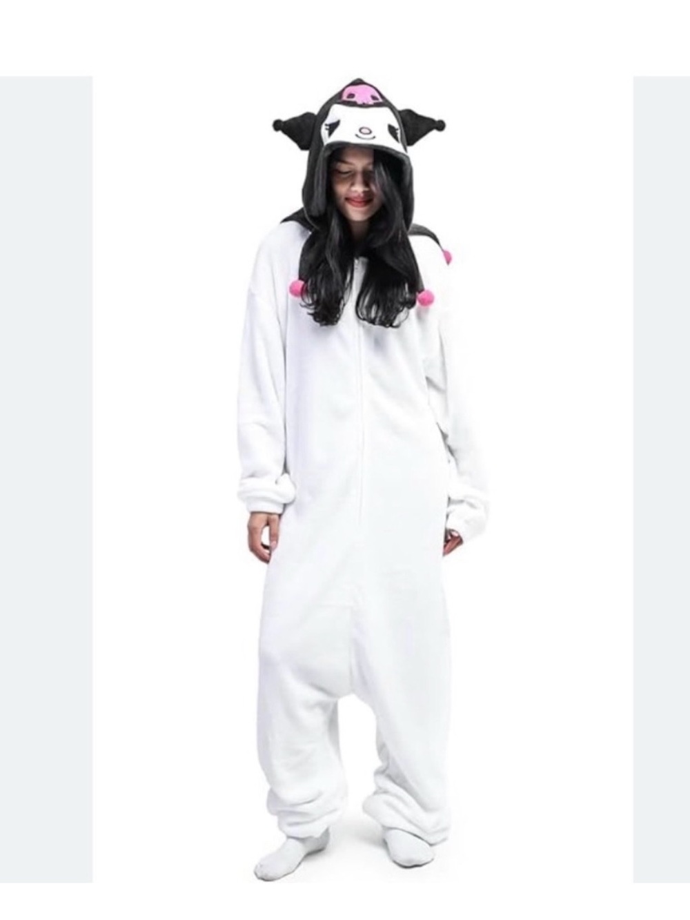 NWT Hello Kitty Kigurumi Cosplay Onesie XL